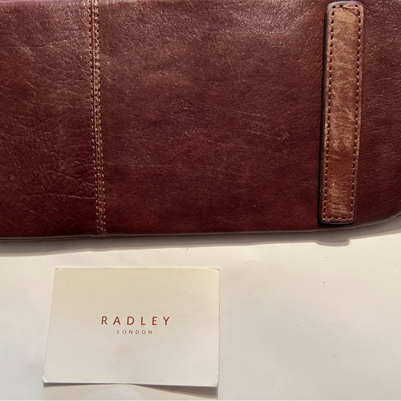 Radley London Leather Bag Black and Ivory Stripe - Picture 9 of 9